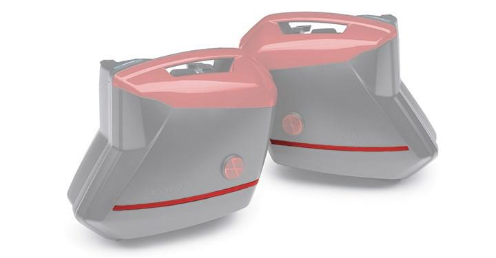 Oldaldoboz dekorcsík készlet, Candy Fire Red (816)