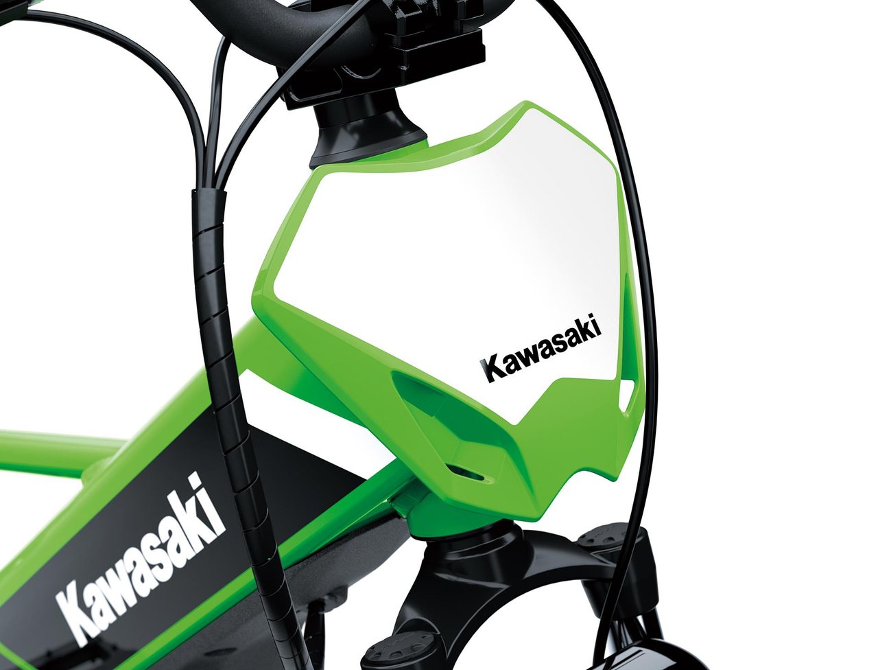 Kawasaki motokrossz stílus ihlette dizájn