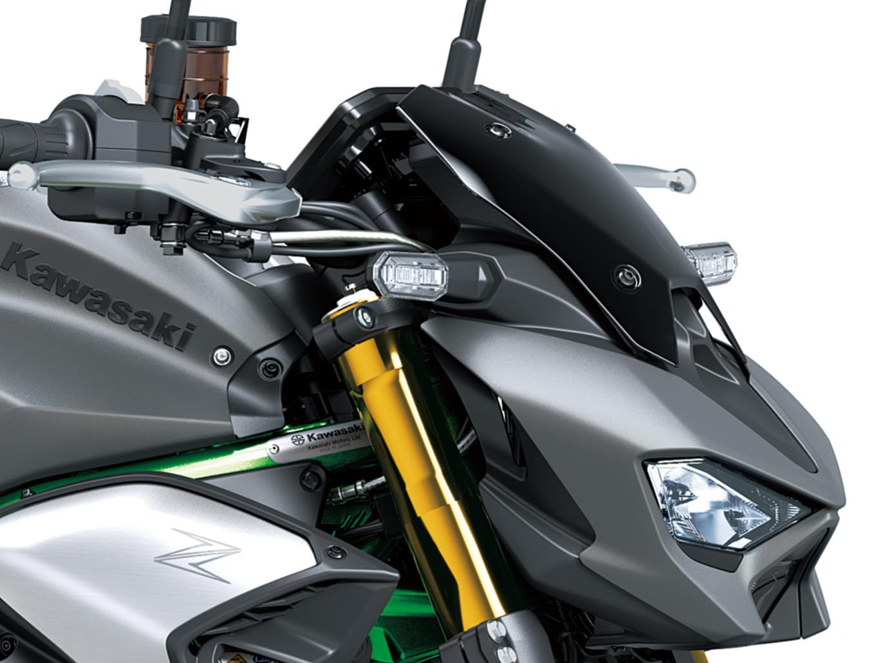 Kompakt első kialakítás új, éles vonalú LED fényszórókkal