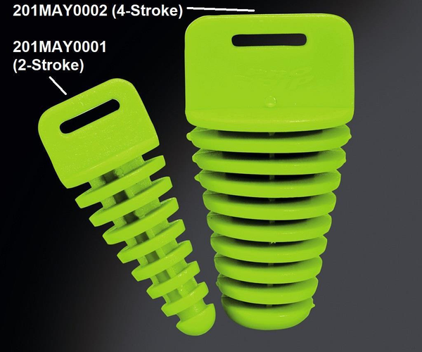 Kipufogódob végsapka (2 ütemű motorhoz)