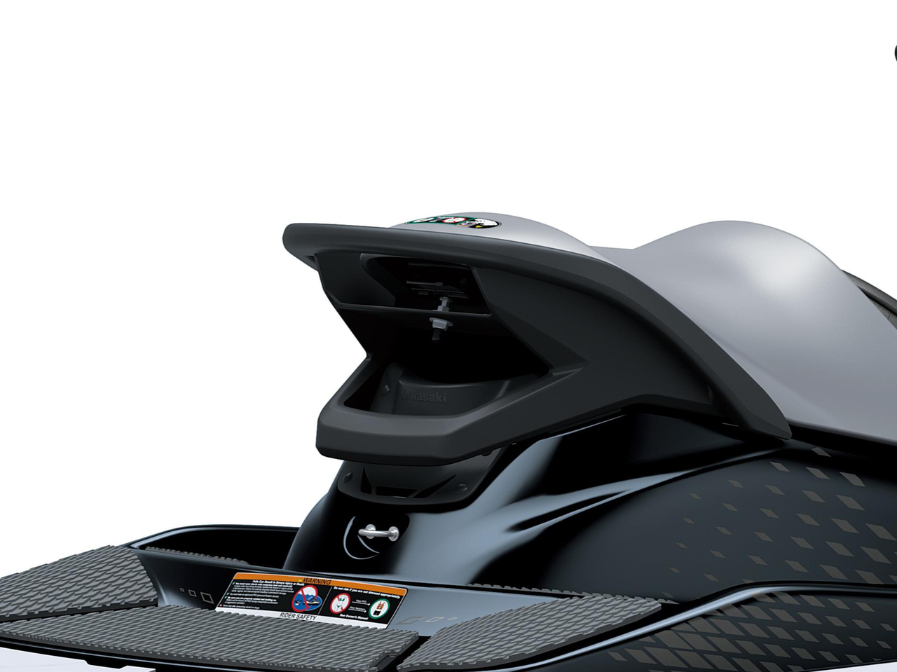 Kétlépcsős hátsó kapaszkodó