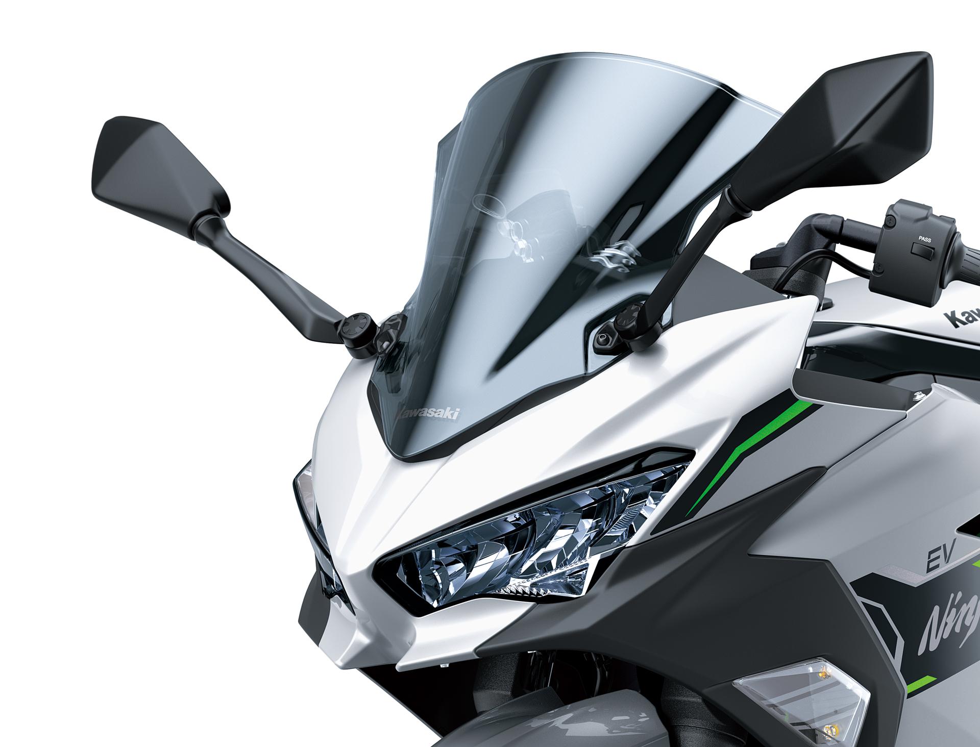 Nagy, füstszínű szélvédő (Ninja e-1)