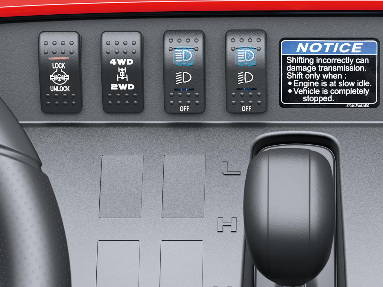 Elektronikusan választható összkerékhajtás és hátsó differenciálzár