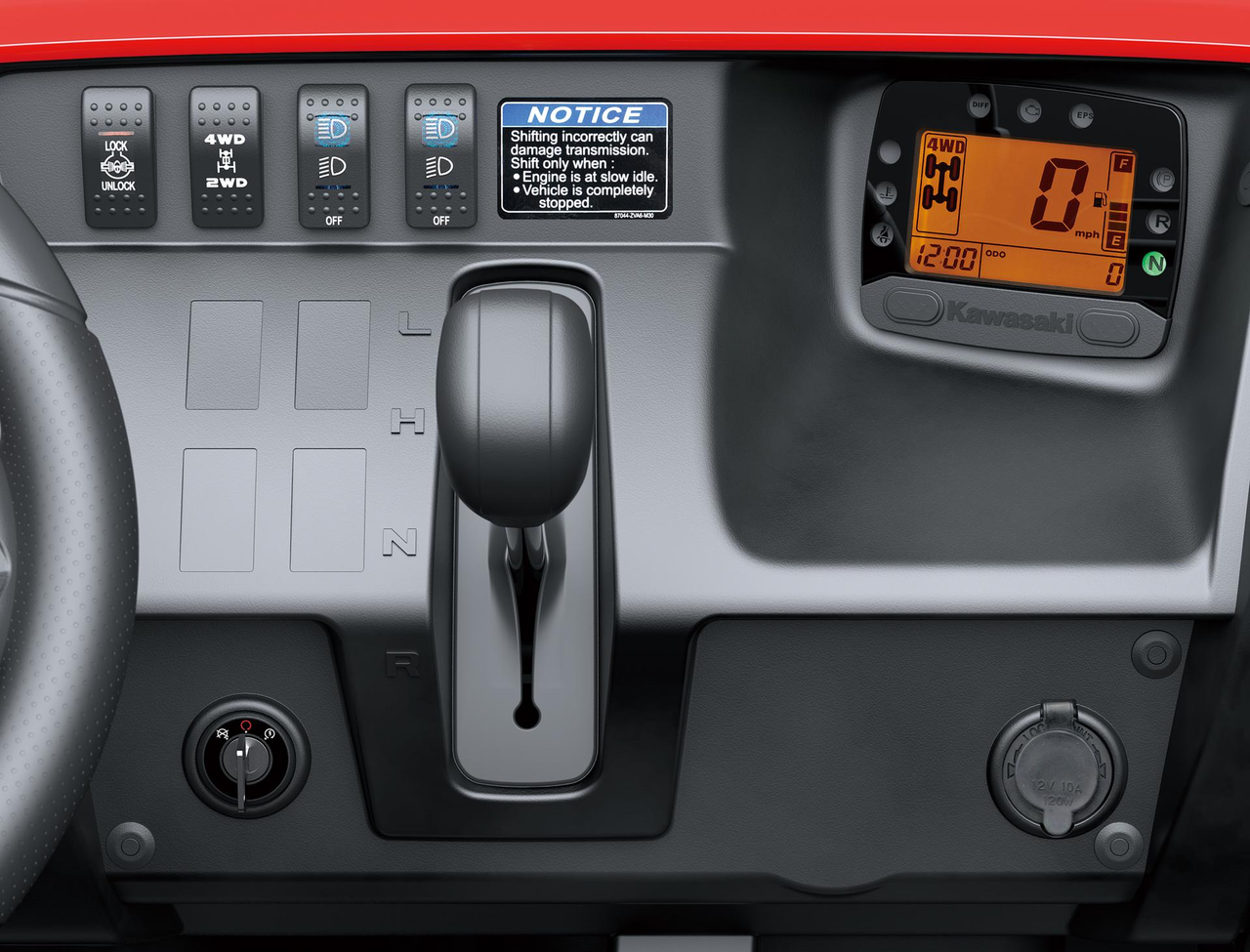 Autós hatású műszerfal