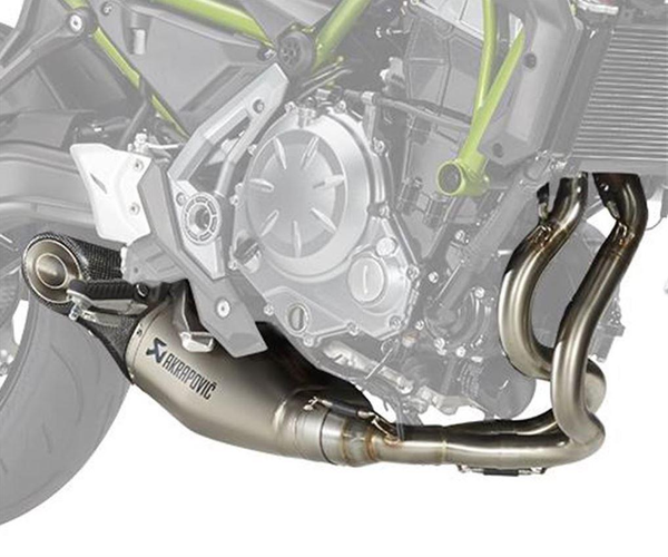 Akrapovič titán teljes kipufogórendszer (Ninja 650 & Z650)