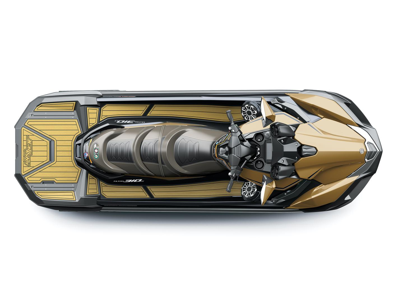 Tágas lábtartórekeszek.