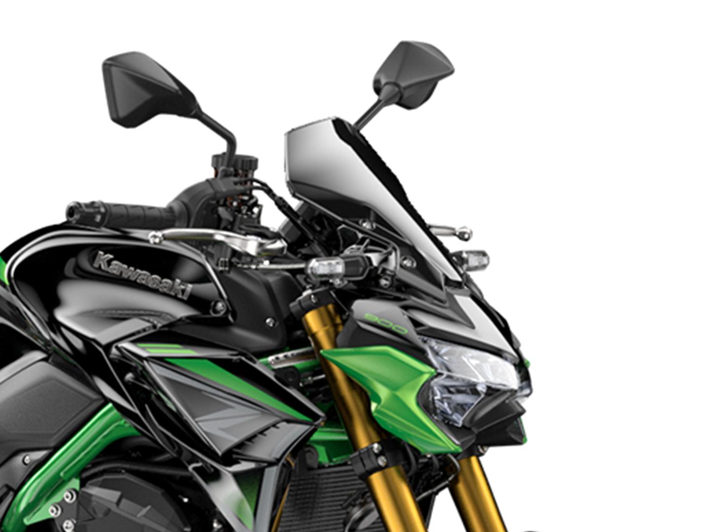 Nagy, füstszínű műszertakaró idom (Z900/70kW/SE)