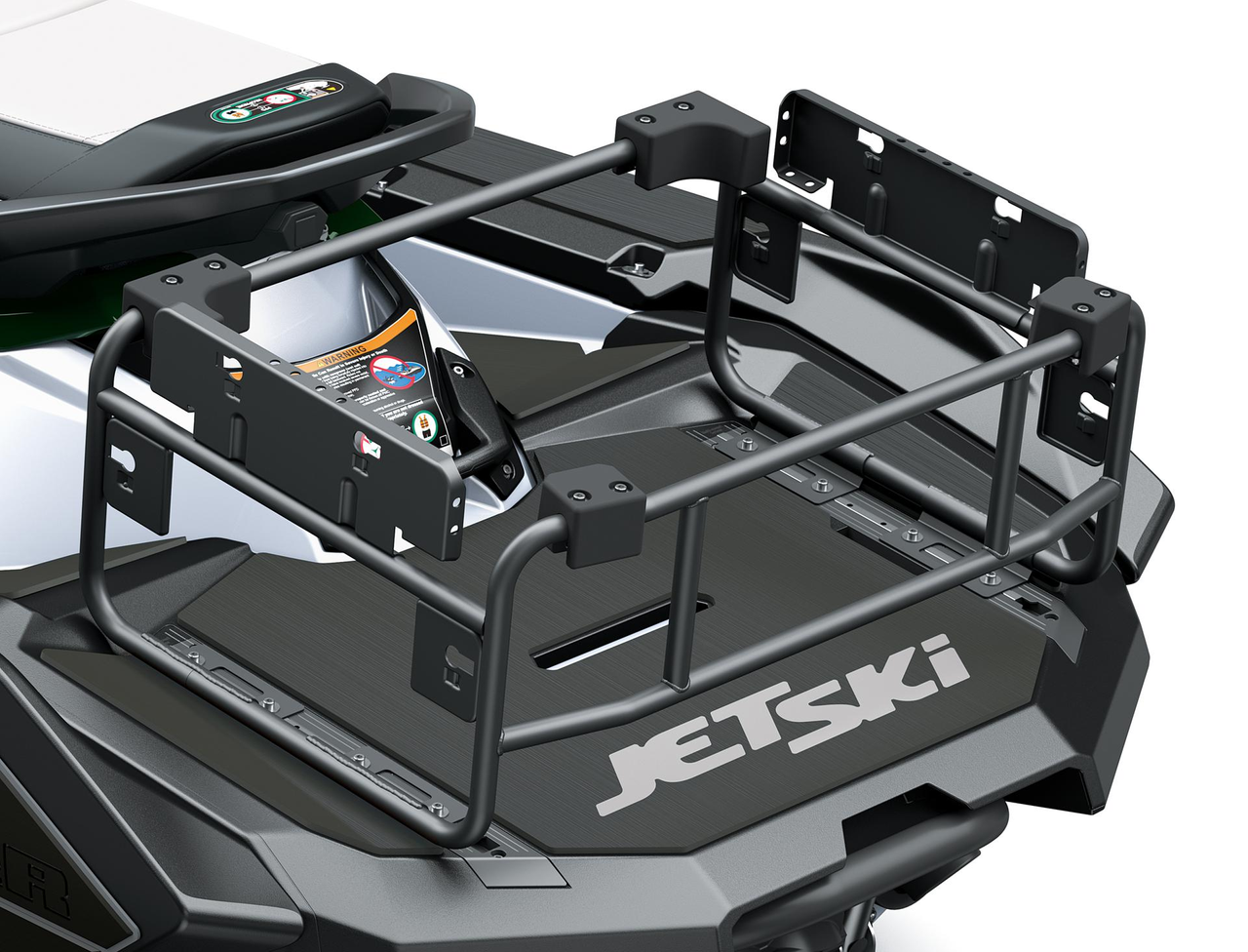 Hátsó csomagtartó horgászbot- és felszerelés-tartókkal