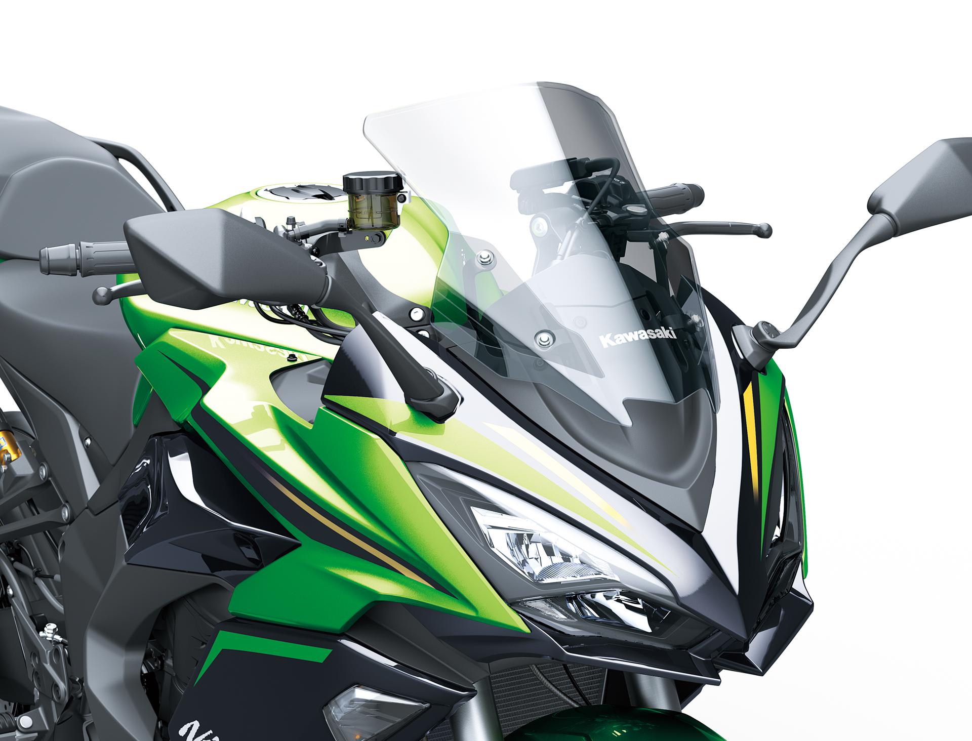 Füstszínű szélvédő (Ninja 1000SX és Versys 650)