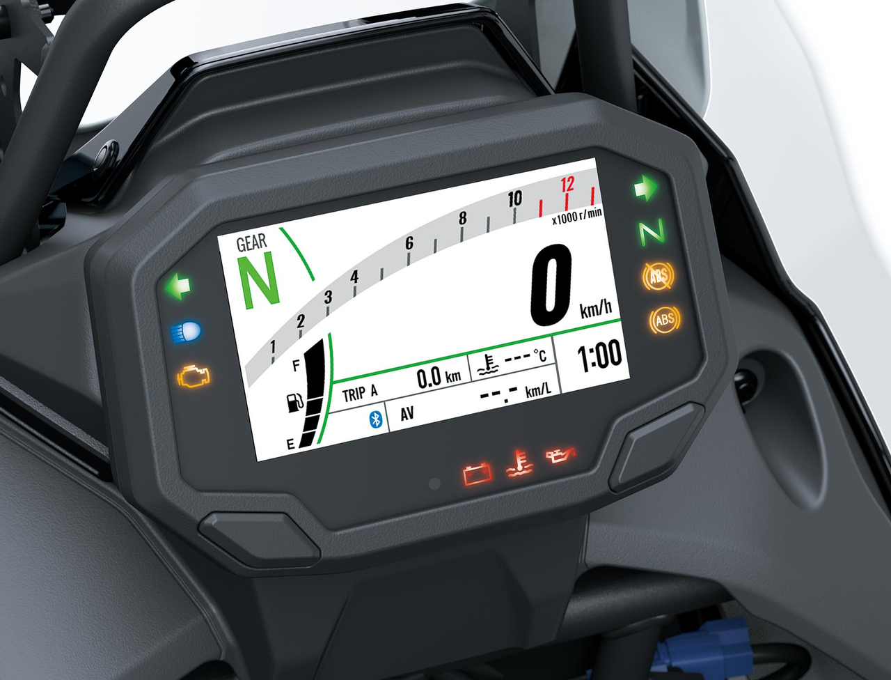 Okostelefon–csatlakozással ellátott műszeregység