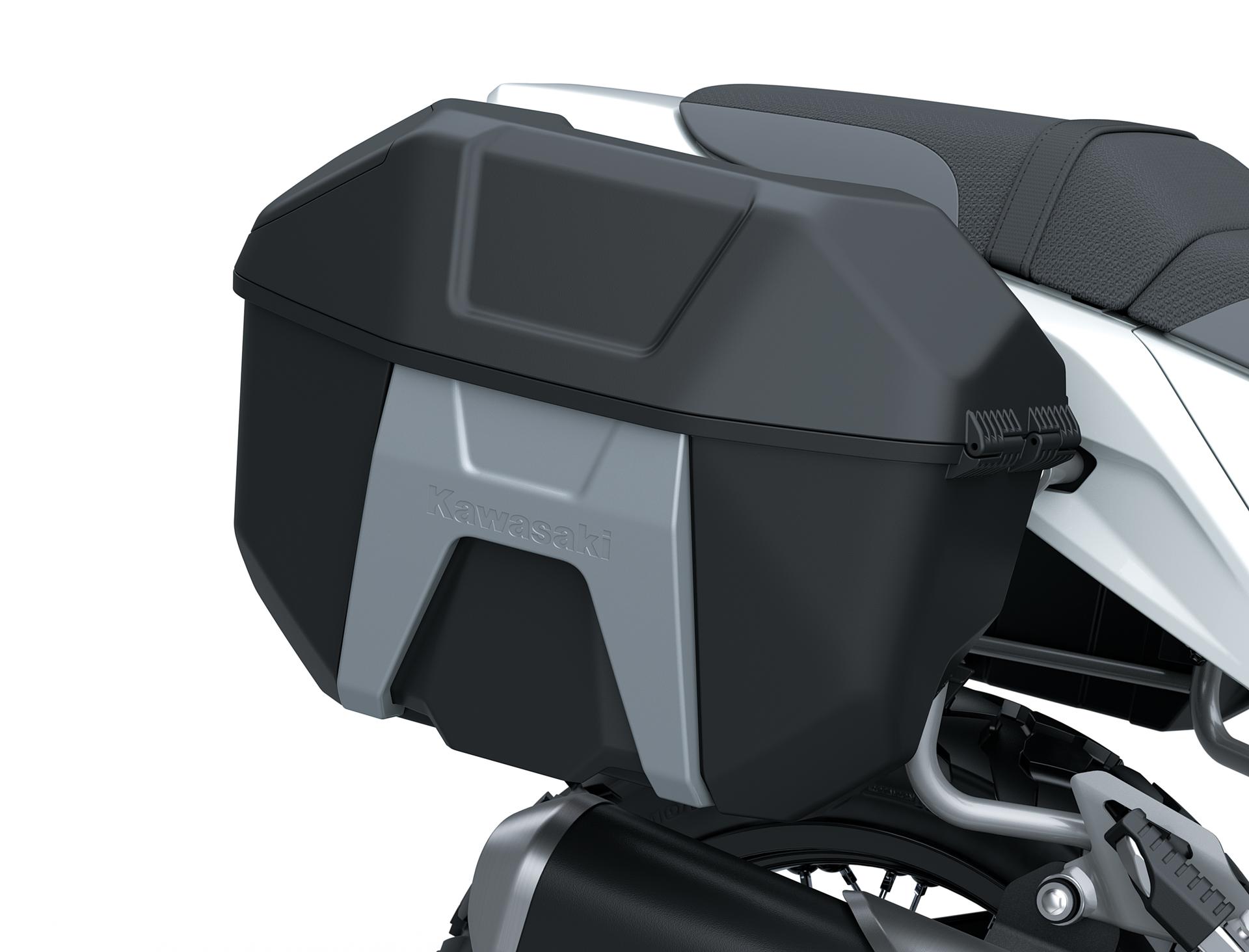 KLE500/SE hátsó csomagtartó oldaldoboz-készlettel