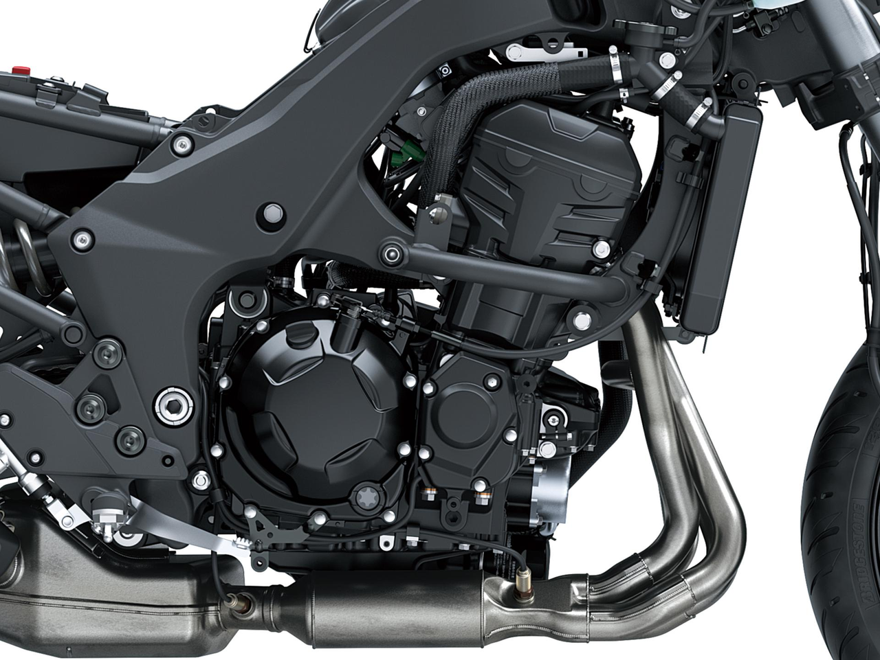 Soros négyhengeres motor megnövelt teljesítménnyel