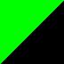 Candy Lime Green / Metallic Flat Spark Black / Metallic Spark Black